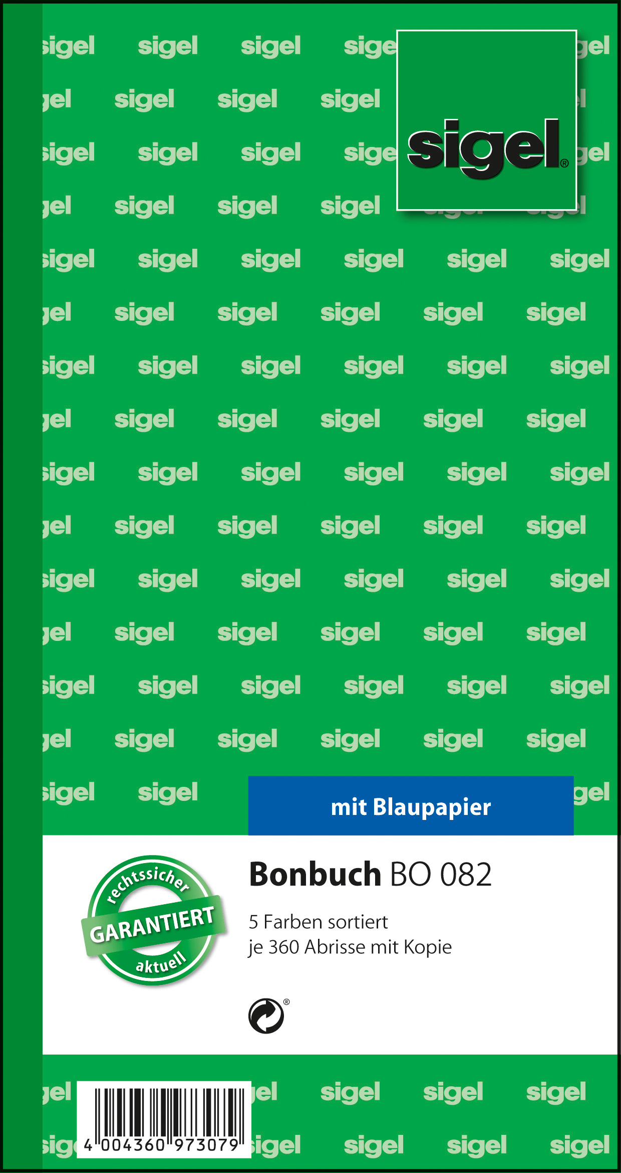 Bonbuch, 5x 360 Abrisse - 2