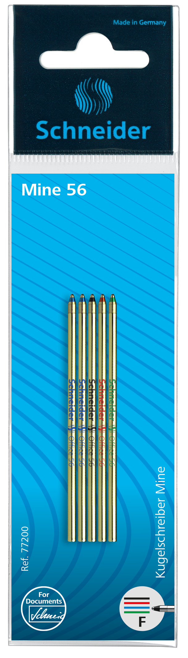 Mehrfarb-Kugelschreibermine Office 56 - Mehrfarb-Kugelschreibermine Office 56 - 2