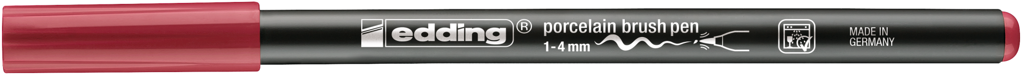 edding 4200 Porzellanpinselstift karminrot - 2