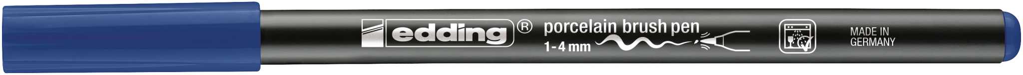 edding 4200 Porzellanpinselstift stahlblau - 3