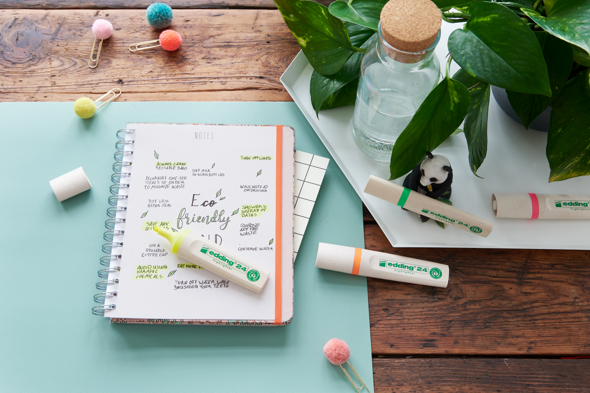 edding 24 EcoLine Textmarker pastellgelb - 3