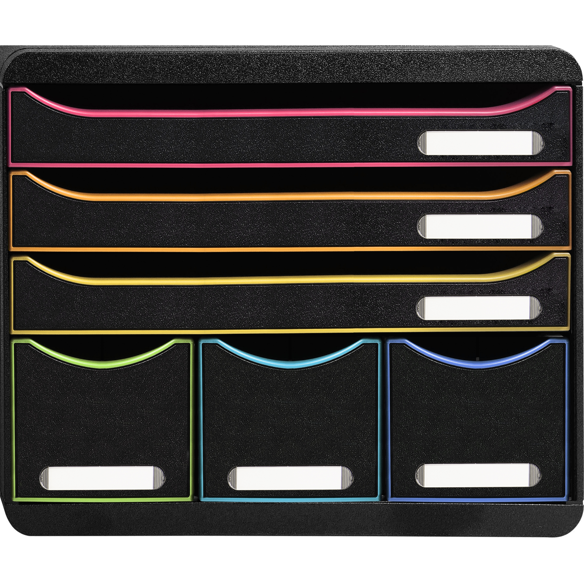 Exacompta Schubladenbox STOREBOX 6 offene Schubladen große Farbauswahl - Bild 9 von 15