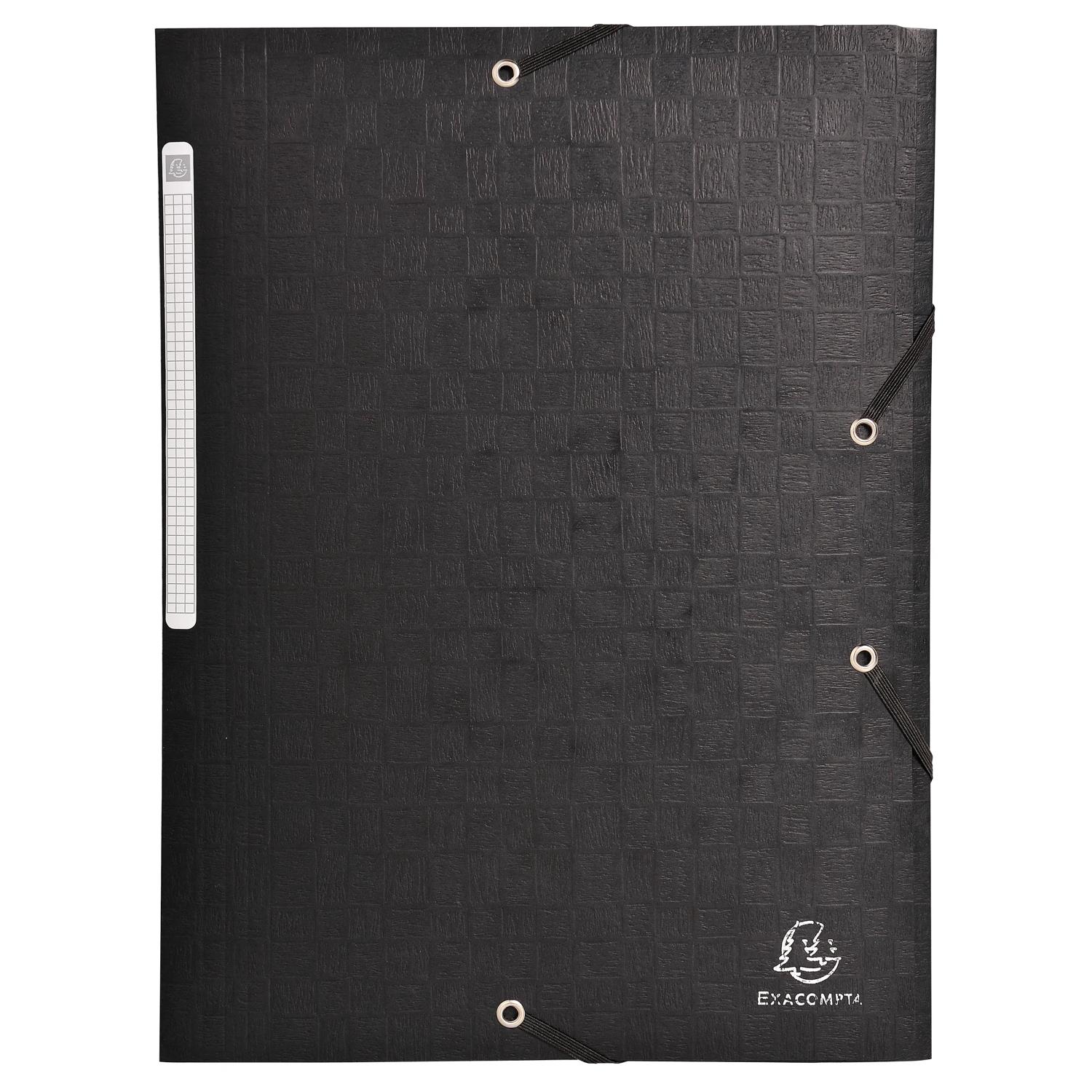 Exacompta 25x Sammelmappe +Gummizug 3 Klappen Karton A4 MAXI große Farbauswahl - Bild 4 von 39