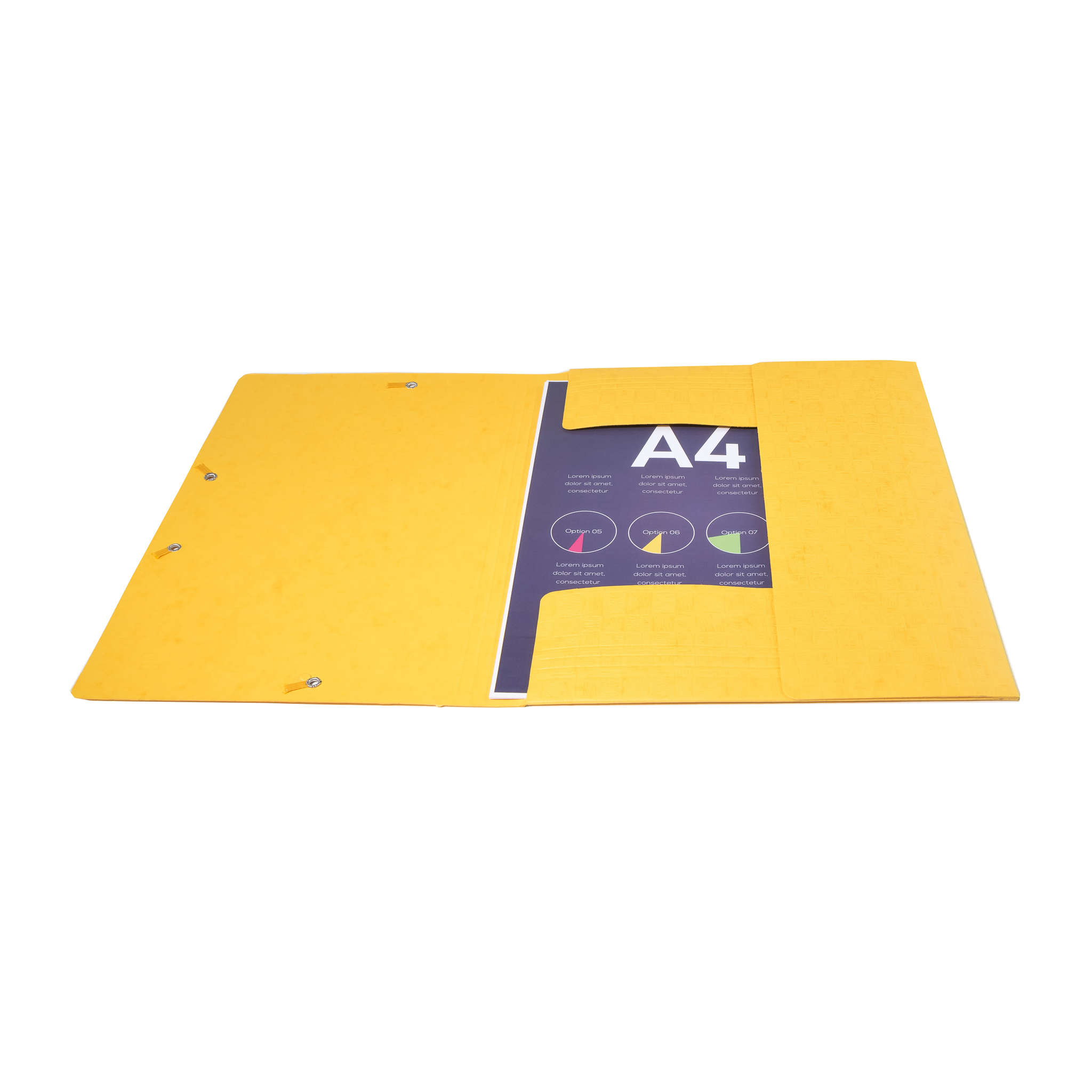 Exacompta 25x Sammelmappe +Gummizug 3 Klappen Karton A4 MAXI große Farbauswahl - Bild 37 von 39