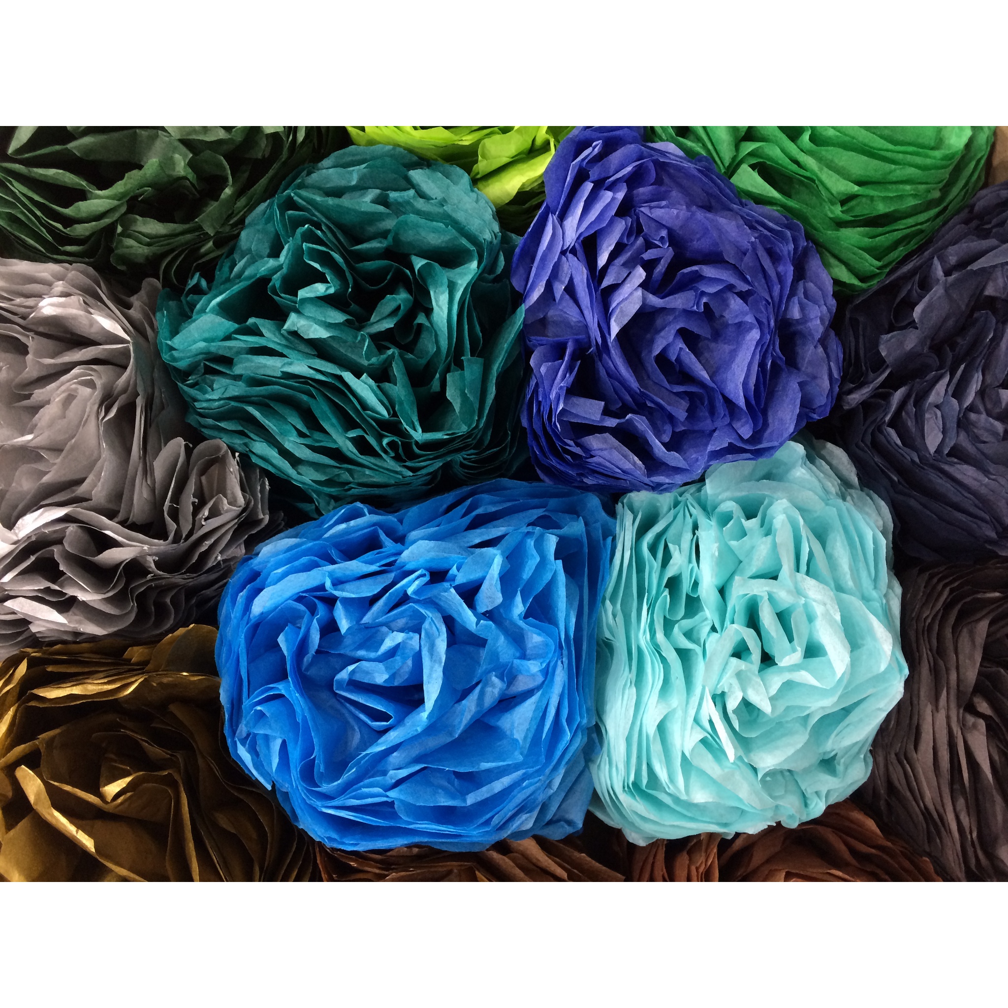 Clairefontaine 10x Seidenpapier, Pack 8 Bogen 18g im Format 50x75cm Farbauswahl - Produktbild 2