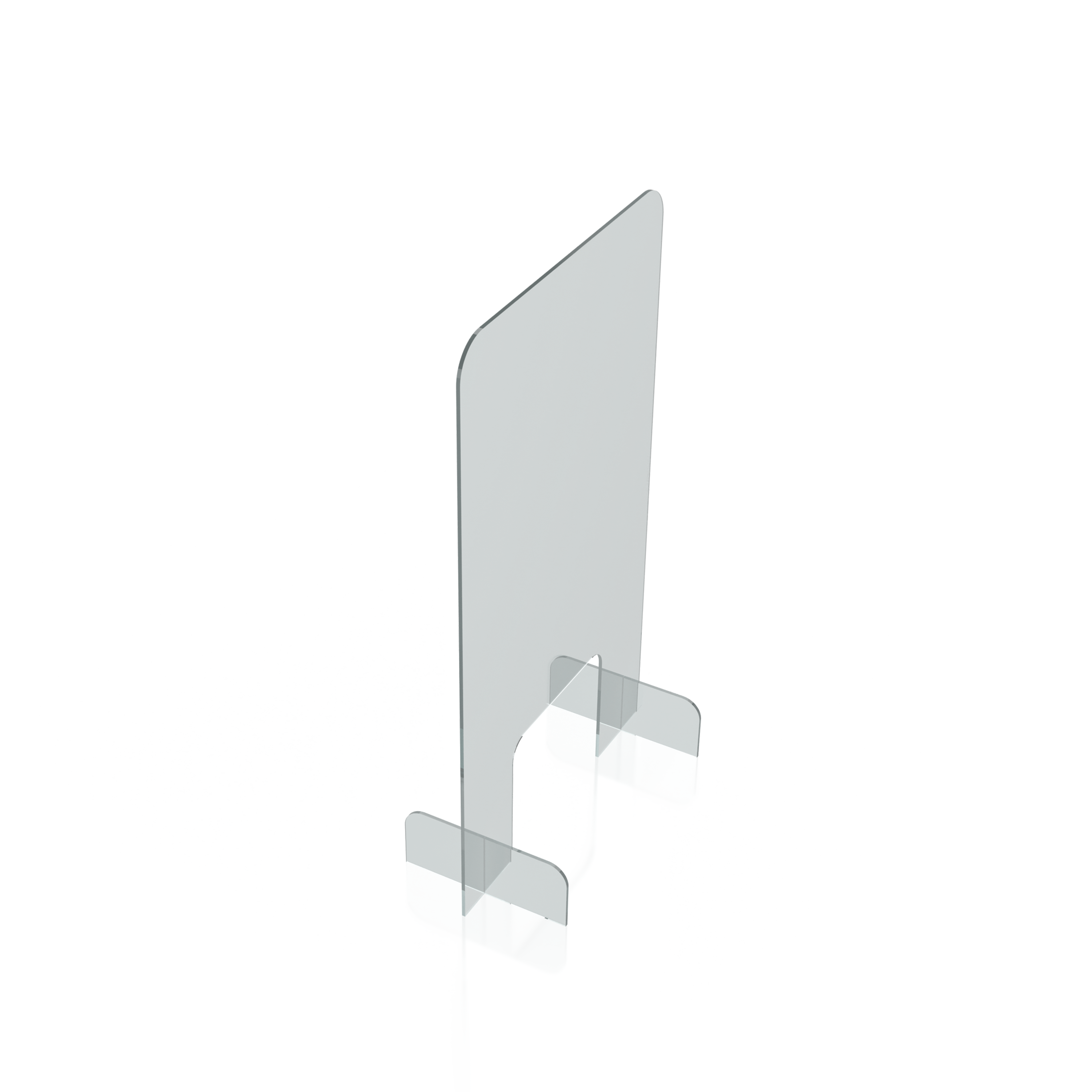 magnetoplan Acryl-Hygienewand (Hust-, Nies- und Spuckschutz) - 3
