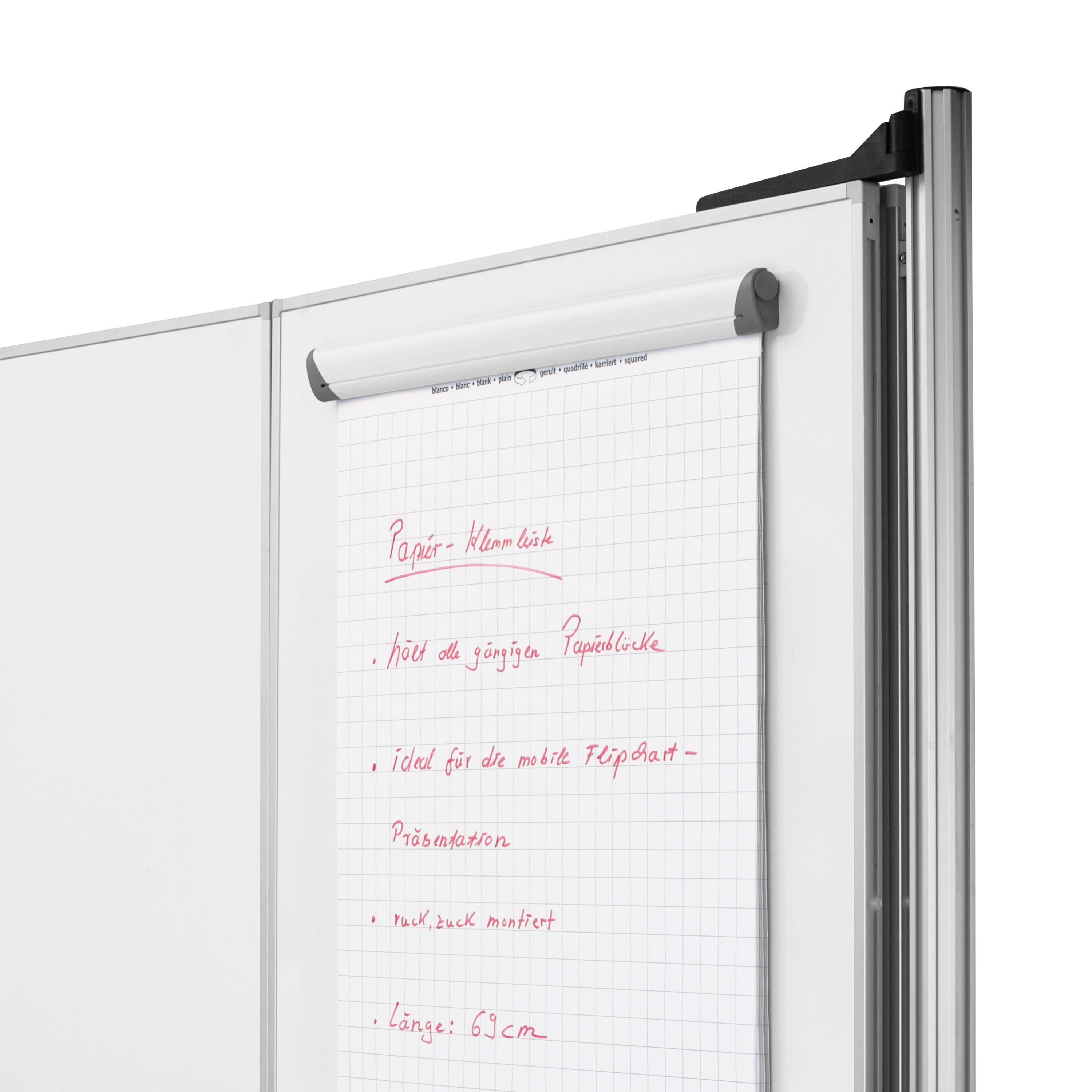 magnetoplan Papier-Klemmleiste, magnetisch - 2
