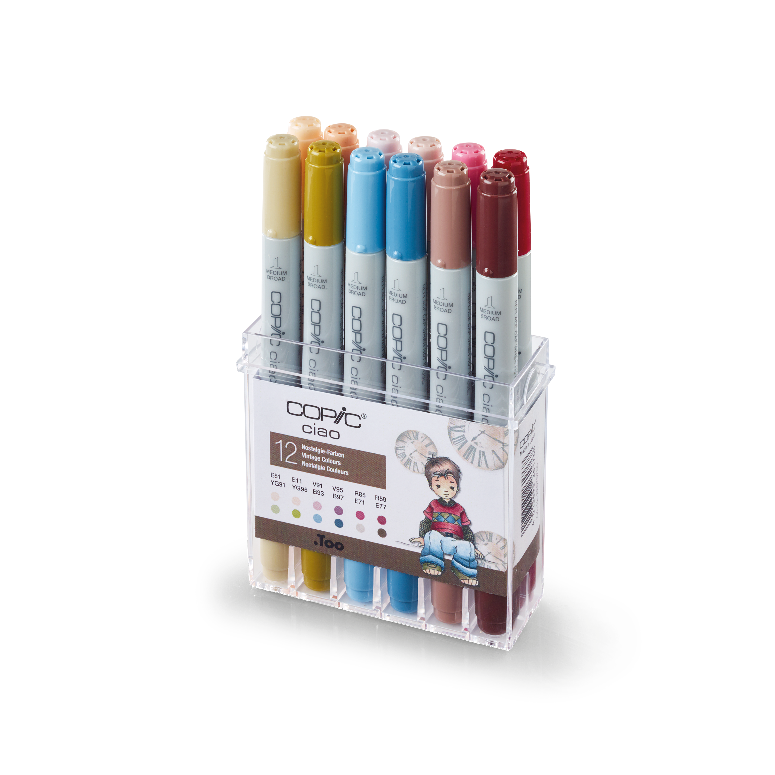 Copic Ciao 12er Set Nostalgie Farben - 2