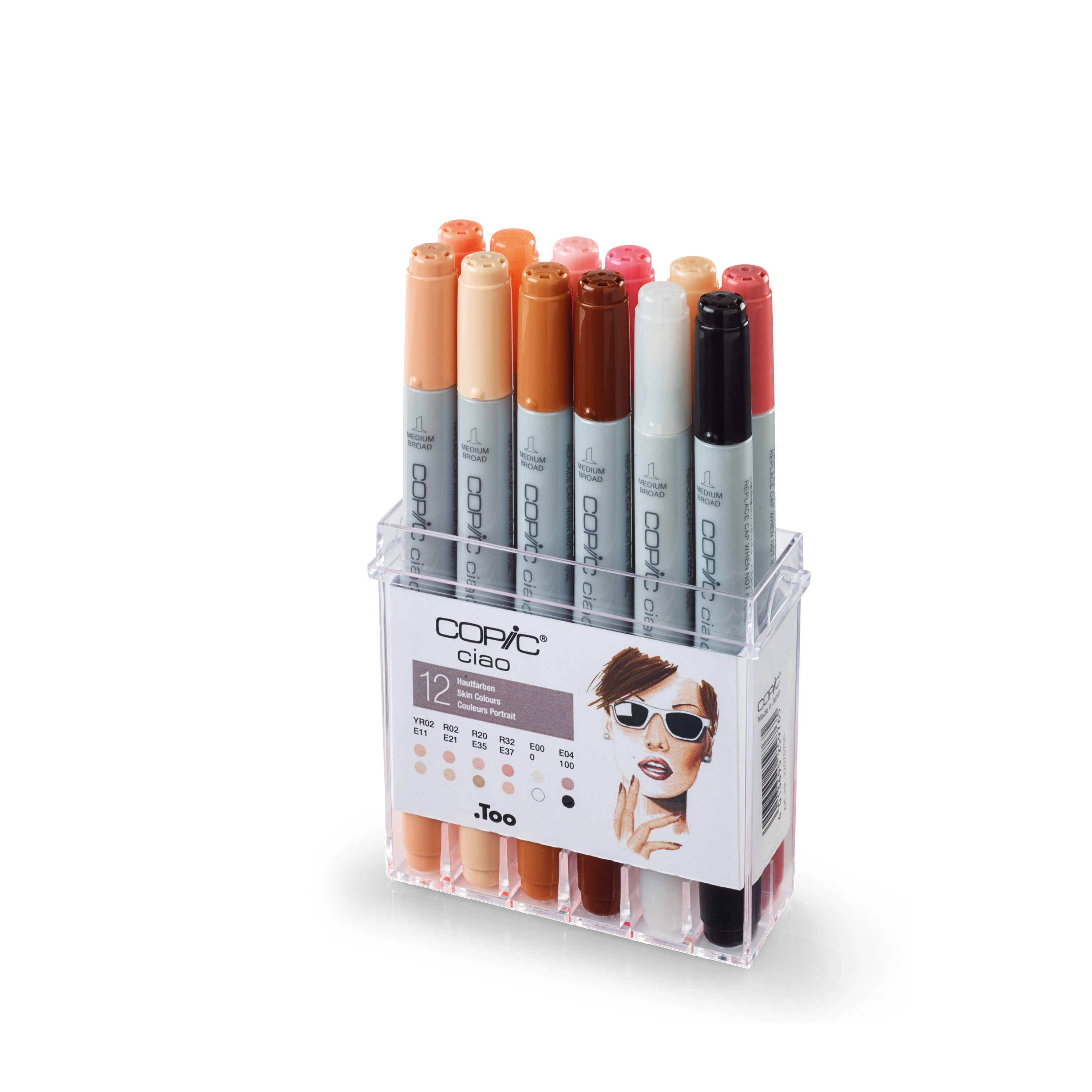 Copic Ciao 12er Set Hautfarben - 2
