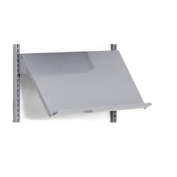 Konsol skrå 30° højre Alugrå