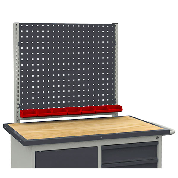 Fast værktøjstavle til SMV værkstedsvogn, RAL7004/7024