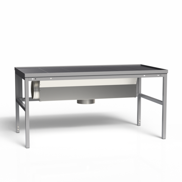 Udsugningsbord Let H-stel 1500x800 mm