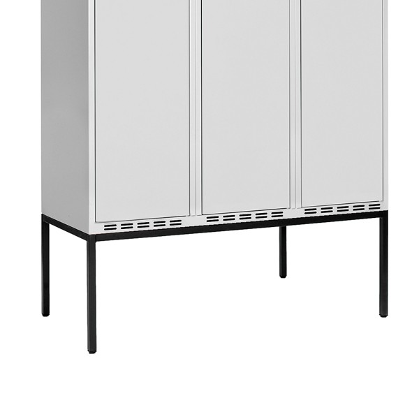 Benramme til garderobeskab Høj G120 D55 RAL 9005